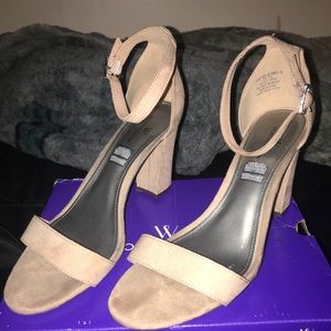 Nude Worthington Heels.